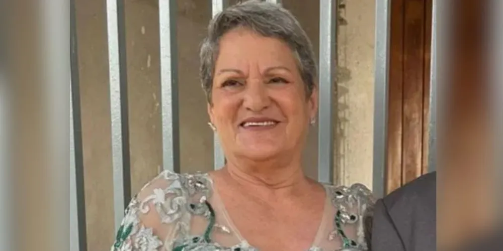 Marli Rosa Castro Conde, de 69 anos, morreu no casamento da filha