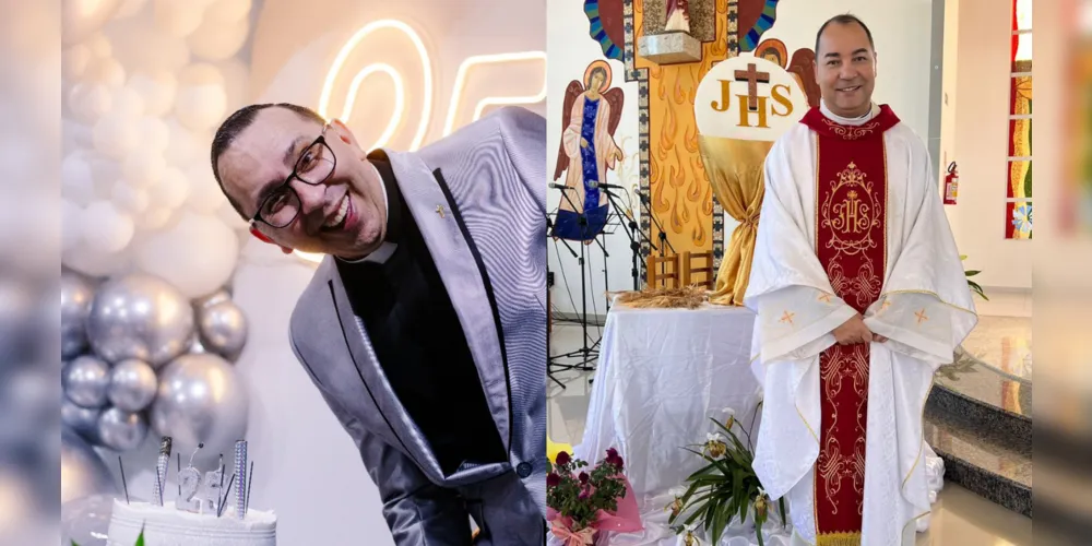 Padres celebram 25 anos de sacerdócio na Diocese de Ponta Grossa