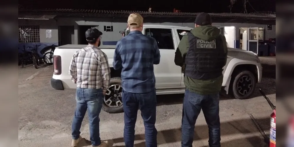 O homem foi preso e  foi encaminhado à Cadeia Pública de Castro