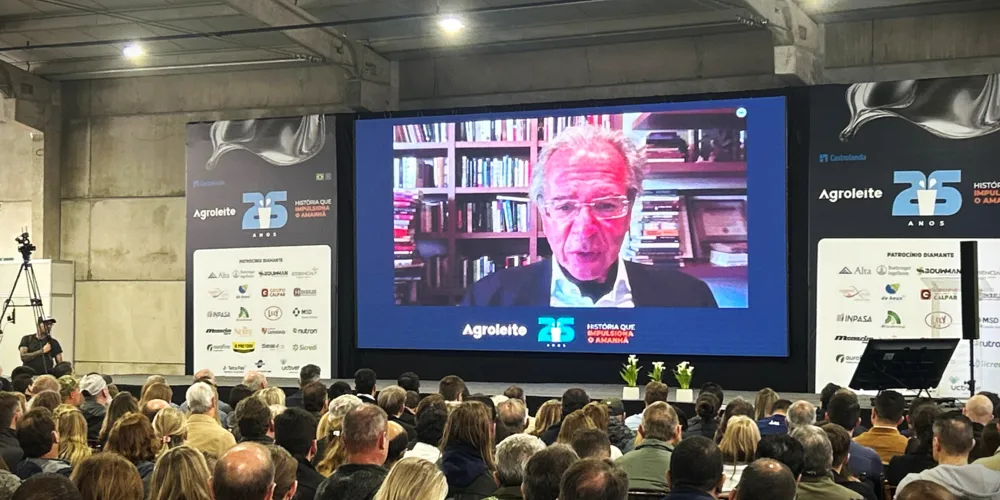 Paulo Guedes foi convidado do 'Fórum da Agricultura'