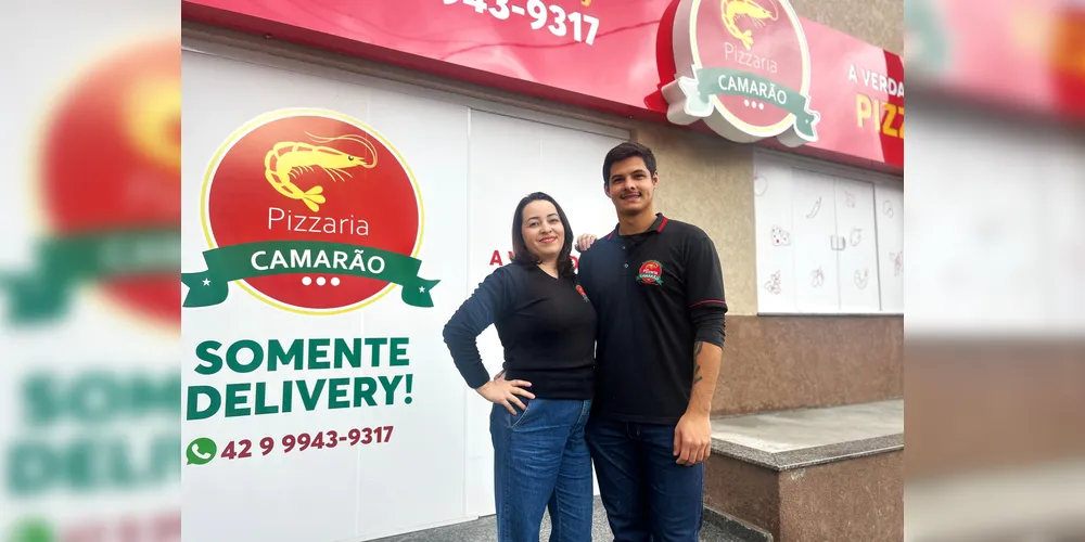 Joh Sast, gestora da pizzaria, convida a todos para ter essa experiência de sabor e acompanhar pelo Instagram @pizzariacamaraopg