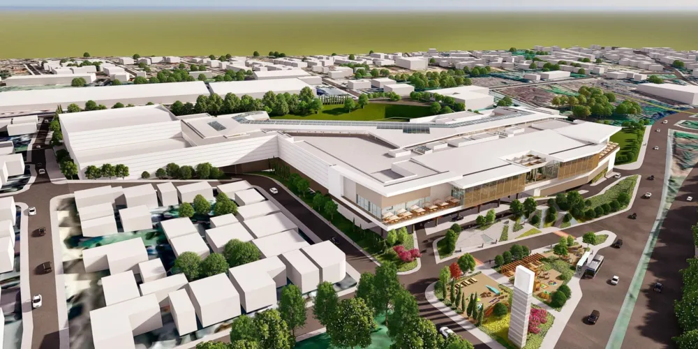 Plaza Campos Gerais está sendo construído pelo Grupo Tacla