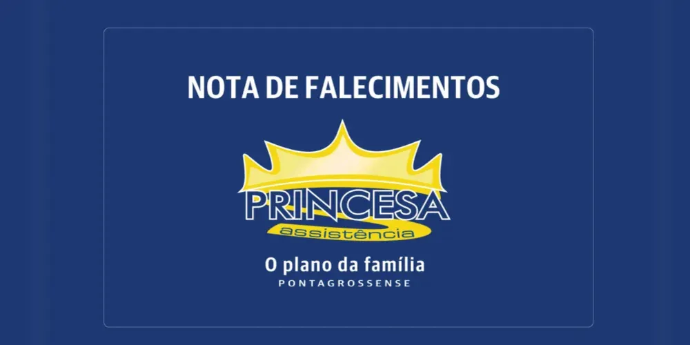 Veja a lista de sepultamentos e falecimentos deste domingo (17), divulgado pelo Serviço Funerário Municipal de Ponta Grossa