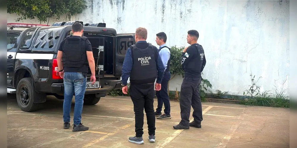 Agentes cumpriram dois mandados de prisão preventiva