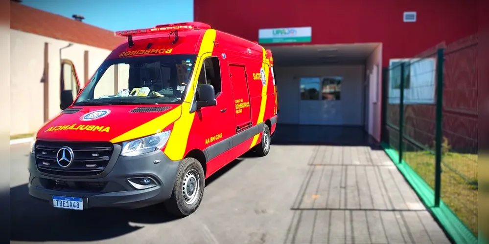 Equipe do Corpo de Bombeiros foi acionada para a ocorrência