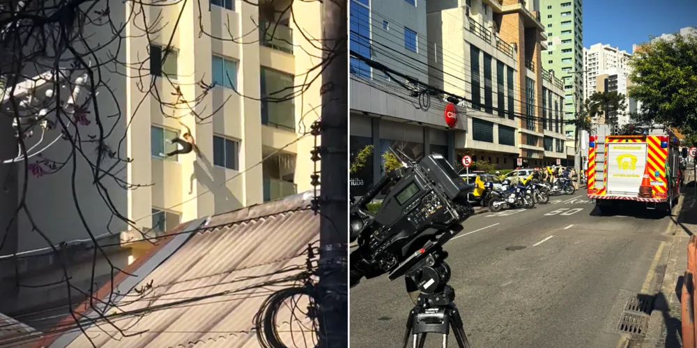 Situação aconteceu na rua Desembargador Motta