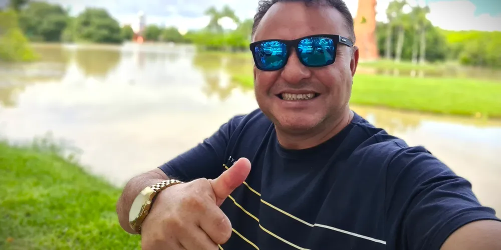 'Sassá' é conhecido em Ponta Grossa por ser repórter policial