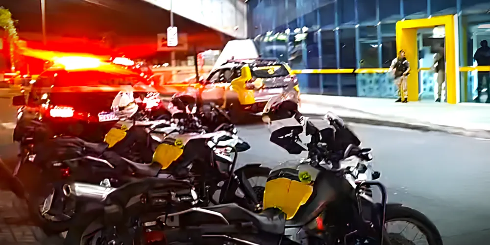 Equipes de segurança estão no local da situação