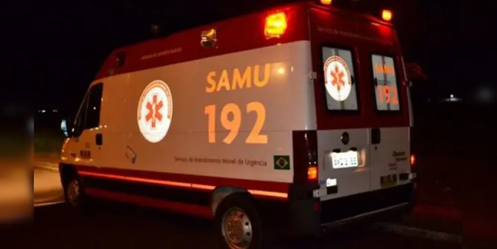 Samu atendeu a vítima e levou à UPA
