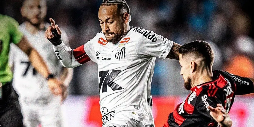 Neymar marcou aos 38 minutos da segunda etapa