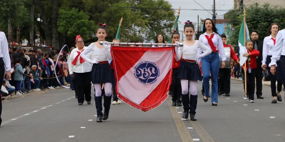 No Socavão, desfile cívico acontece dia 04 de setembro. Na cidade, no dia 07