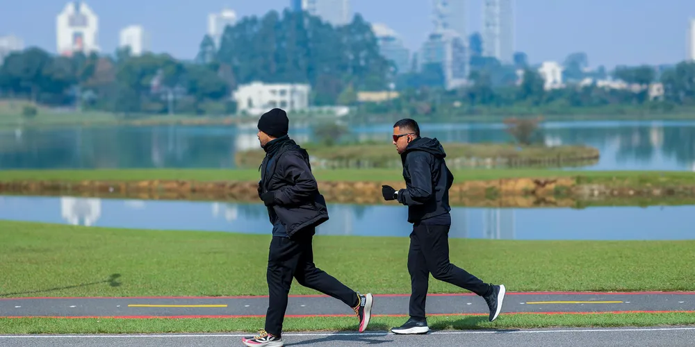 O frio continua neste final de semana no Paraná