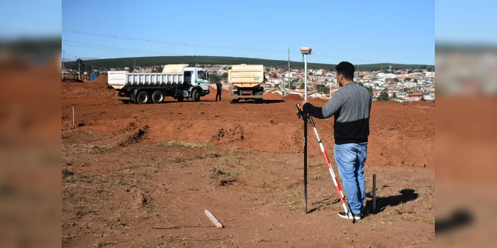 A Prefeitura já preparou o terreno onde iniciará a construção
