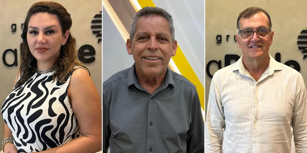 Dayane Sovinski, Ary Mattos e Rildo Leonardi estiveram reunidos com representantes da CCR PRVias