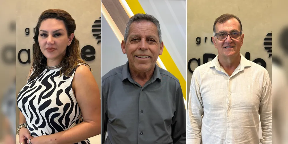 Dayane Sovinski, Ary Mattos e Rildo Leonardi estiveram reunidos com representantes da CCR PRVias