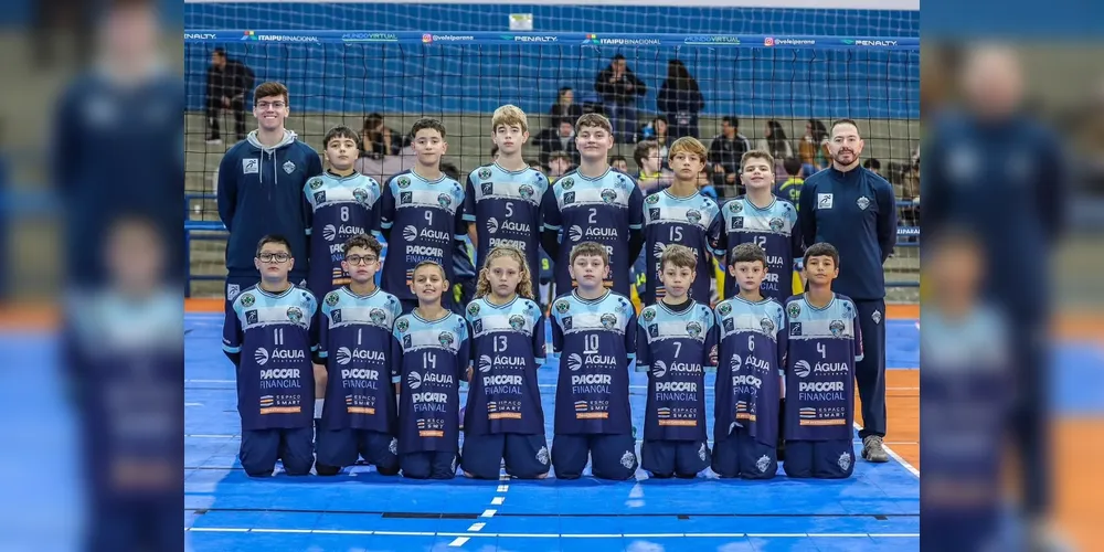Sub-13 da Associação de Voleibol Vila Velha
