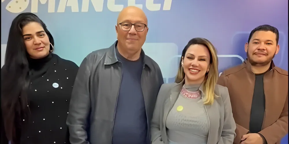 Naigler Jangada, Luiz Cláudio Romanelli, Dayane Sovinski e Marcos Paulo estiveram reunidos