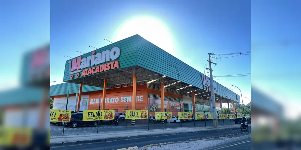 Empresa tem dois mercados com a bandeira 'Mariano Atacadista' em Ponta Grossa