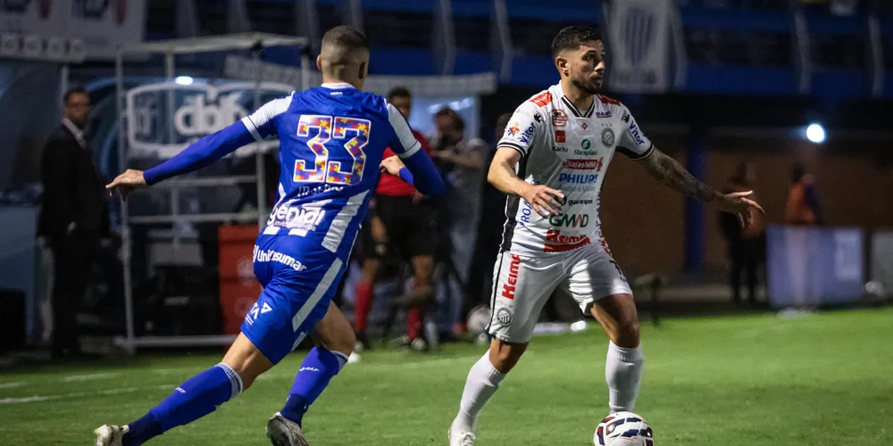 Na última partida entre as equipes, o Operário perdeu fora de casa por 1 a 0