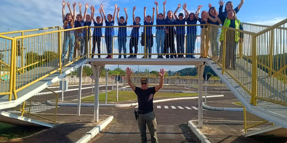 A dinâmica propiciou a conclusão dos estudos realizados pelos alunos ao longo do semestre