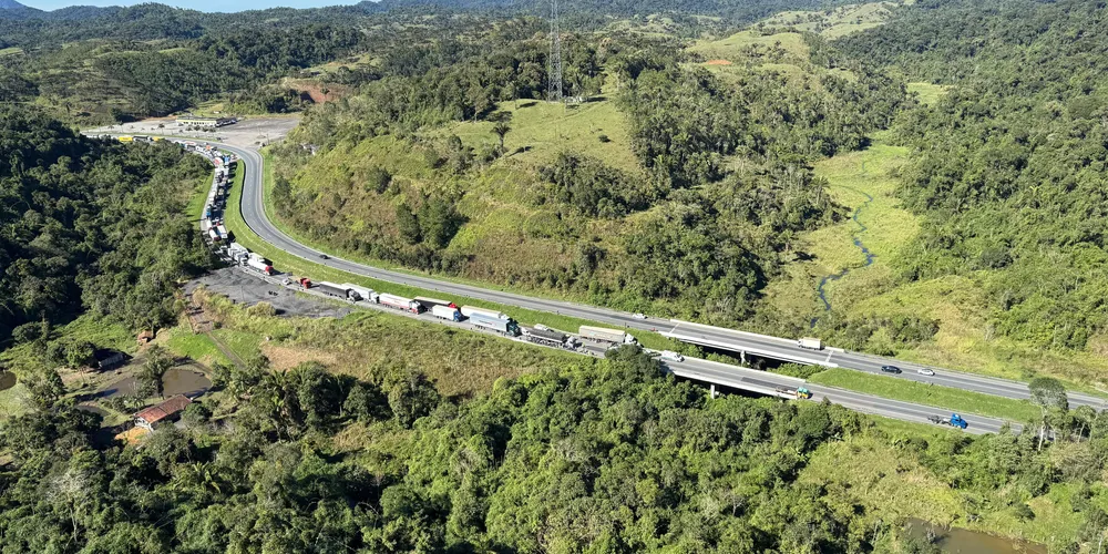 O acidente ocorreu em Campina Grande do Sul