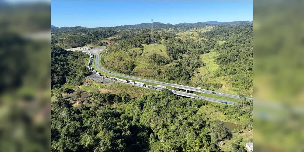 O acidente ocorreu em Campina Grande do Sul