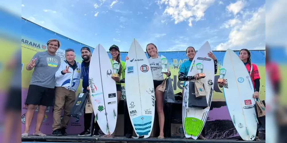 A competição reuniu mais de 150 atletas e confirmou o domínio dos surfistas locais na maioria dos pódios
