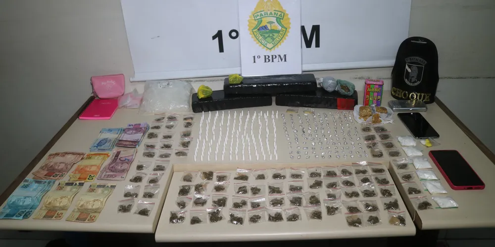 Drogas foram apreendidas em dois imóveis no bairro Contorno