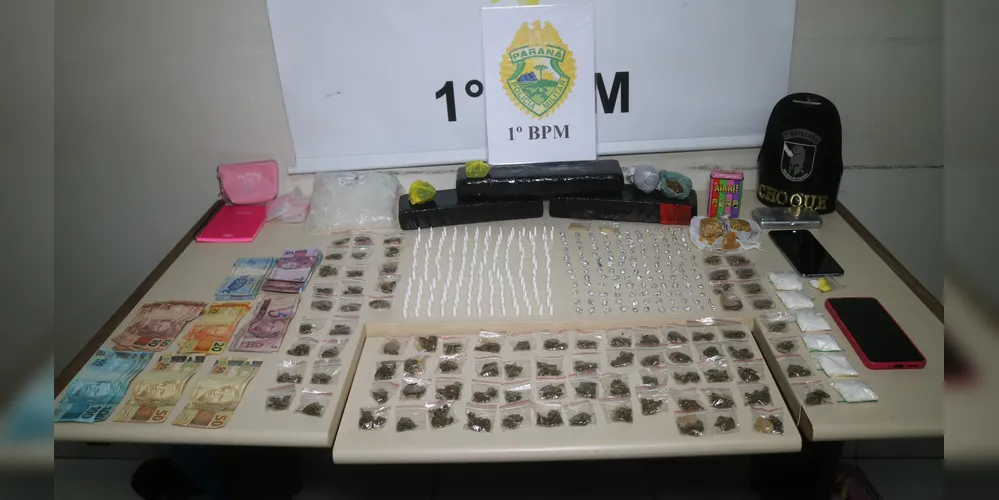 Drogas foram apreendidas em dois imóveis no bairro Contorno