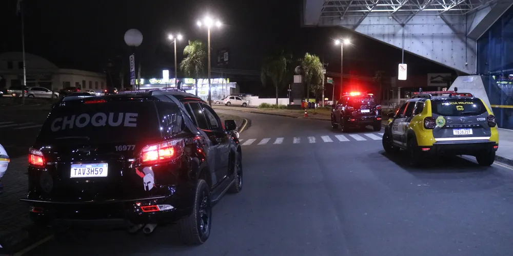 Rodoviária foi isolada e ficou fechada durante o atendimento à ocorrência