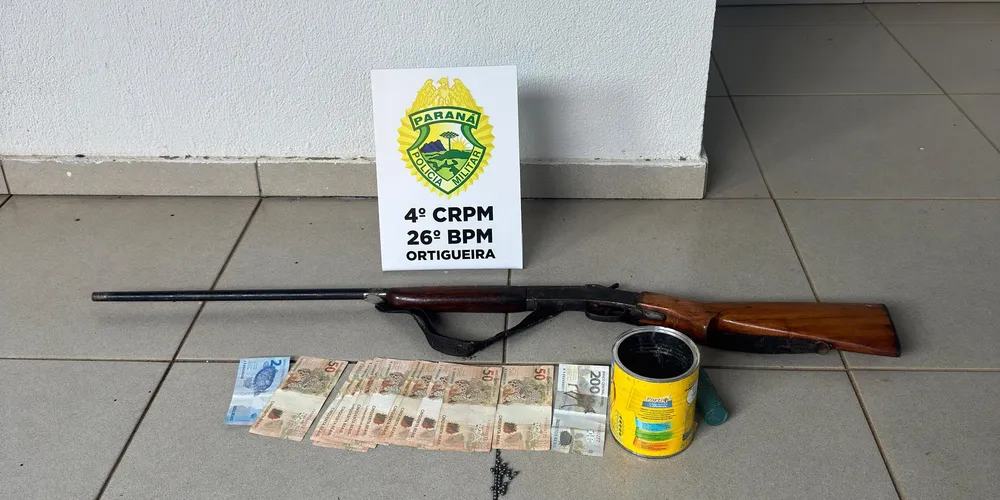 Materiais foram apreendidos pela PM