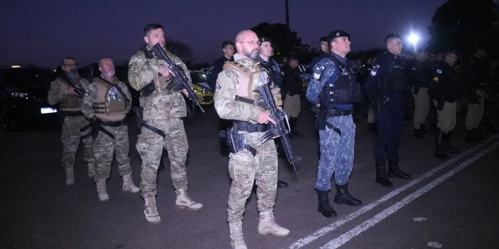 As ações tiveram início no 1º Batalhão da Polícia Militar (1º BPM)