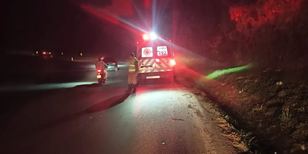 Piloto da motocicleta não foi identificado