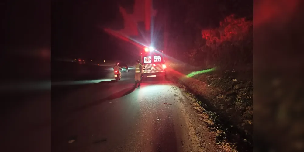 Piloto da motocicleta não foi identificado