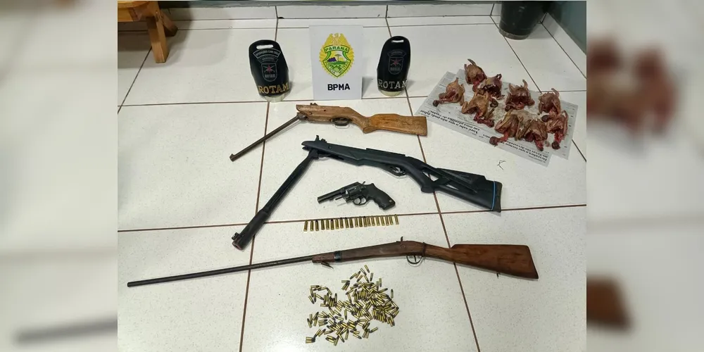 A apreensão ocorreu no último sábado