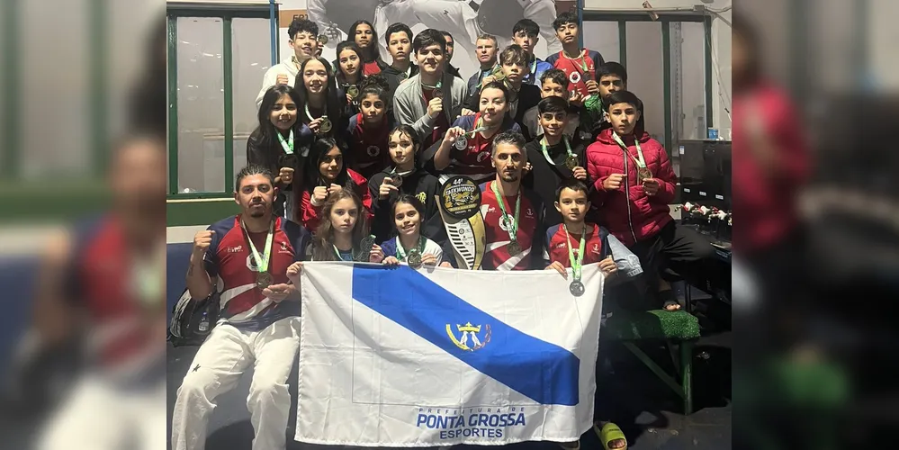 PG domina o Paranaense de Taekwondo com títulos, medalhas e vagas ao Brasileiro