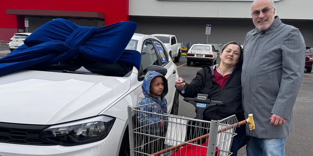 Flora Ciumachevicz foi a ganhadora do veículo 0km
