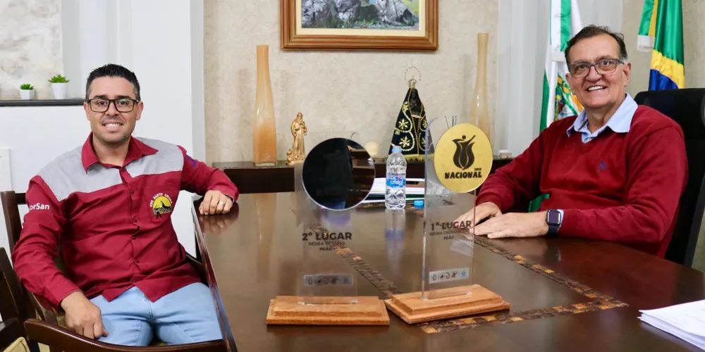 João Guilherme e Rildo Leonardi estiveram reunidos