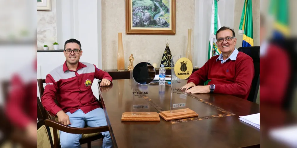 João Guilherme e Rildo Leonardi estiveram reunidos