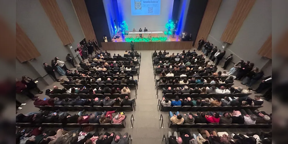 Familiares e convidados estiveram presentes no evento