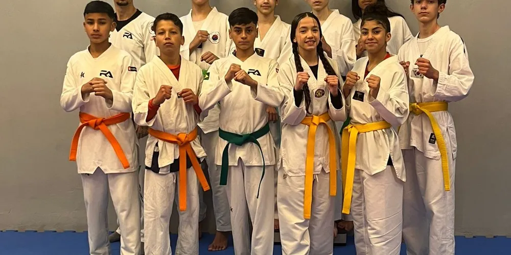 CT Junior Lima, de PG, faz maior resultado no taekwondo no 71º Jogos Escolares do Paraná