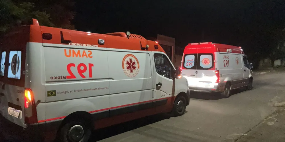 Equipes do Samu estiveram no local