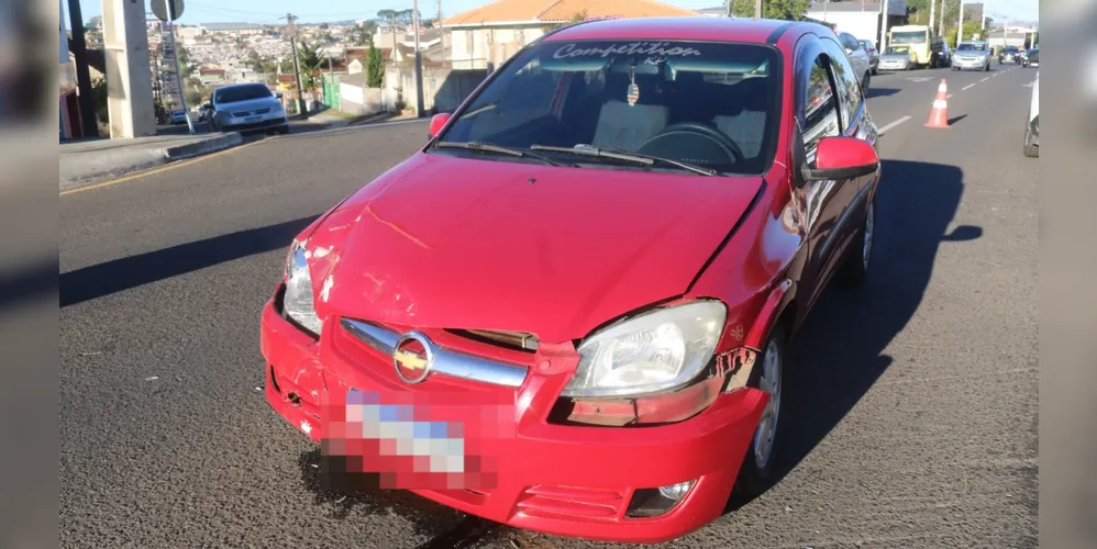 Celta tinha mais 5 passageiros; somente a criança se feriu