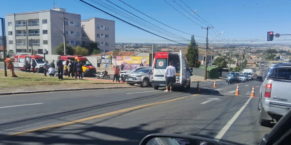 Acidente deixou quatro feridos