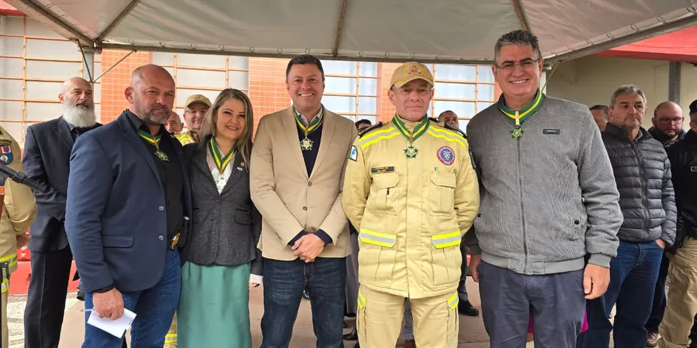 Küller foi  homenageado durantes as comemorações do 86º aniversário do 2º Batalhão