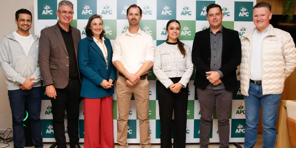 Küller participou da posse da nova diretoria da Associação Paranaense de Construtores (APC)