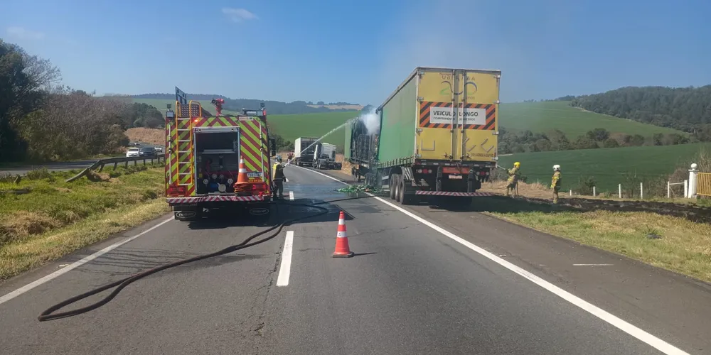 Apesar do susto, ninguém ficou ferido