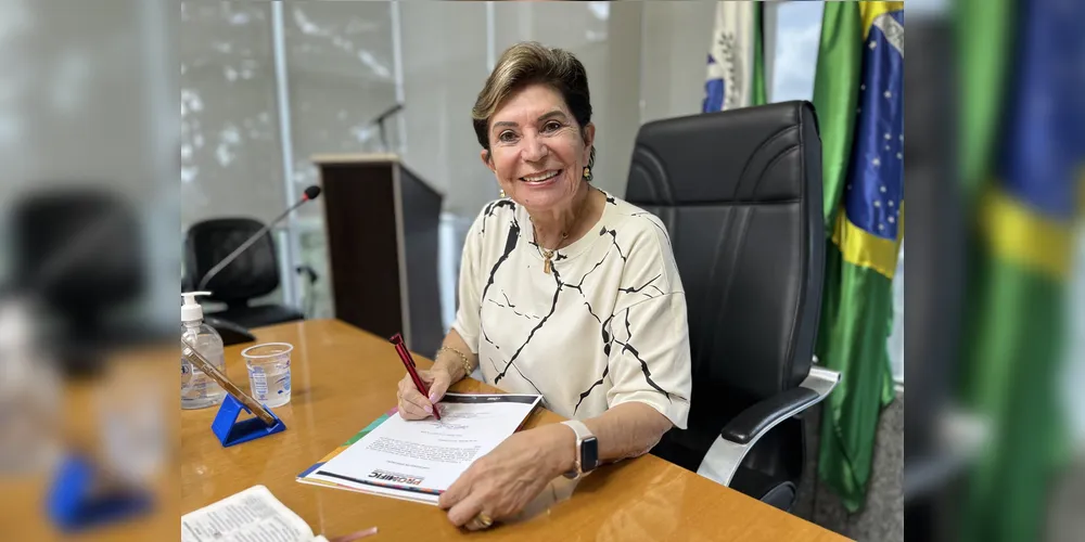 Prefeita Elizabeth celebrou a conquista de R$ 100 mi para obras de pavimentação em Ponta Grossa