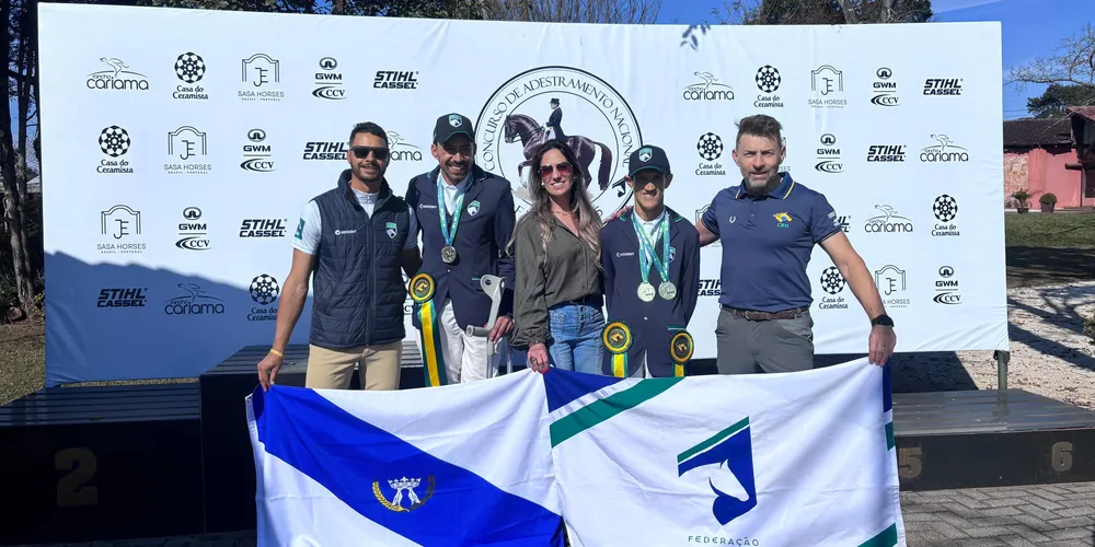 Em julho, a equipe disputou o Campeonato Paranaense da modalidade e conquistaram a medalha de ouro