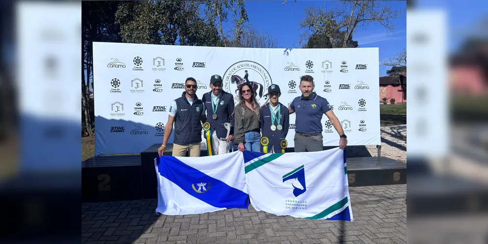 Em julho, a equipe disputou o Campeonato Paranaense da modalidade e conquistaram a medalha de ouro